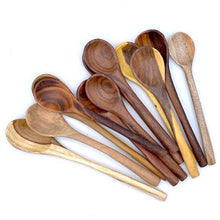 Load image into Gallery viewer, Tropical Hardwood Mini Spoons
