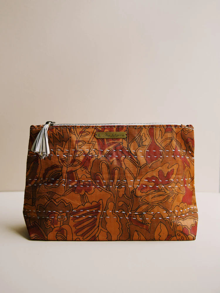 Soulful Sari Zipper Pouch