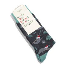 Load image into Gallery viewer, Holiday Socks that Protect Sloths - Small
