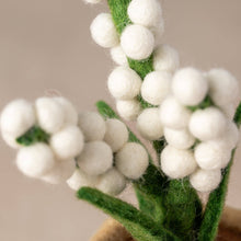 Load image into Gallery viewer, Felted Flower Pot - Baby&#39;s Breath
